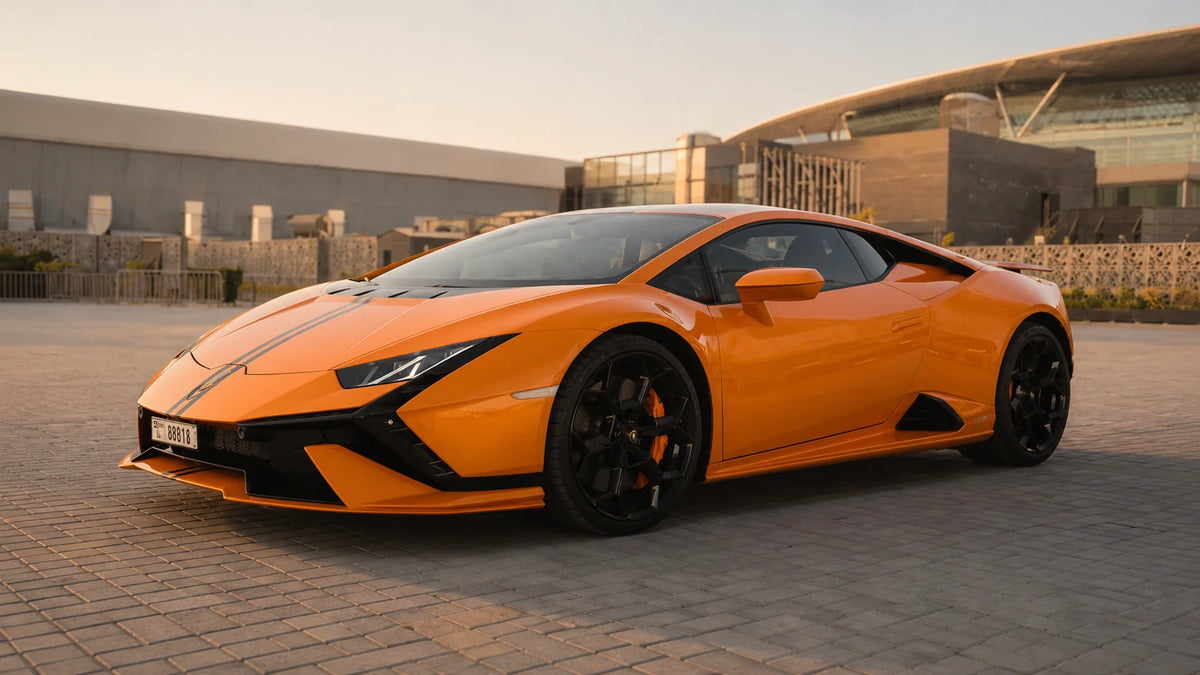 Lamborghini Huracán Tecnica Orange — 01