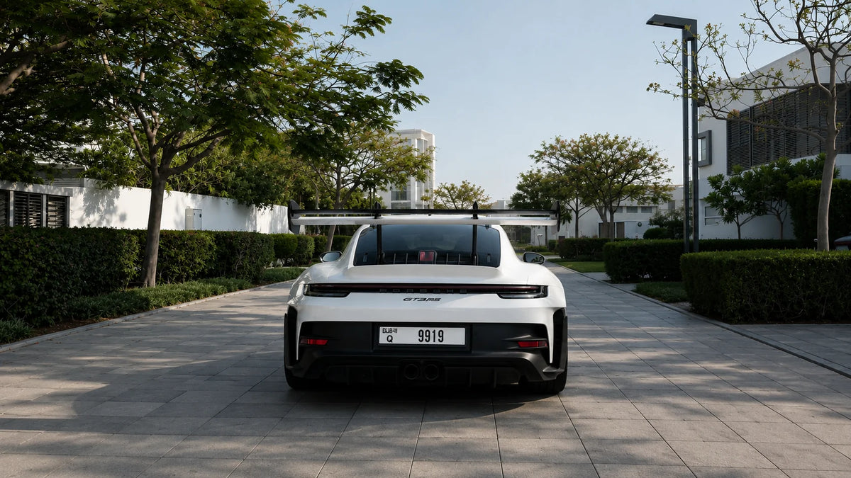 Porsche 911 GT3 RS — White — 10