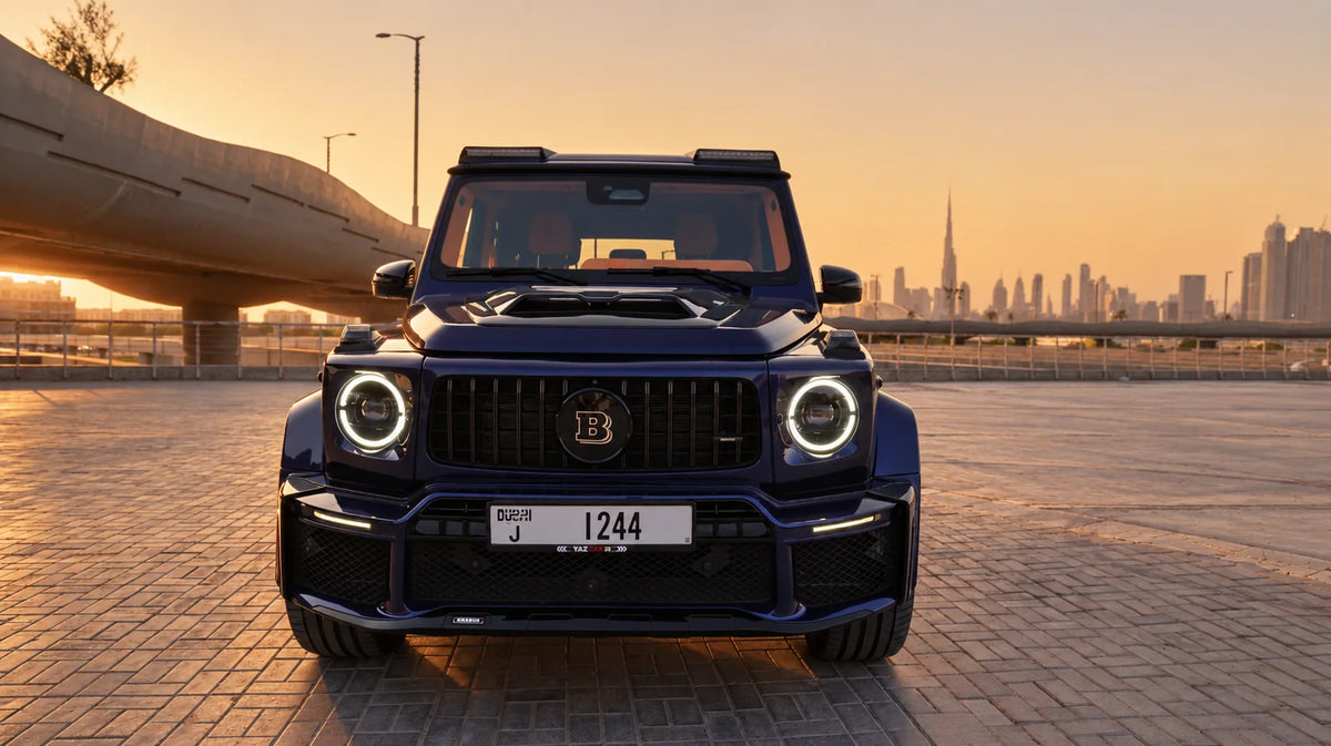 Mercedes-AMG G 63 Brabus Blue — 01