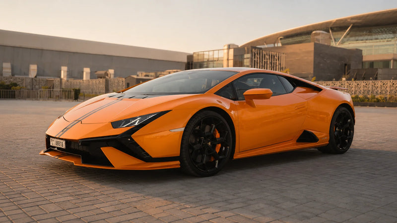 Lamborghini Huracán Tecnica Orange — 01