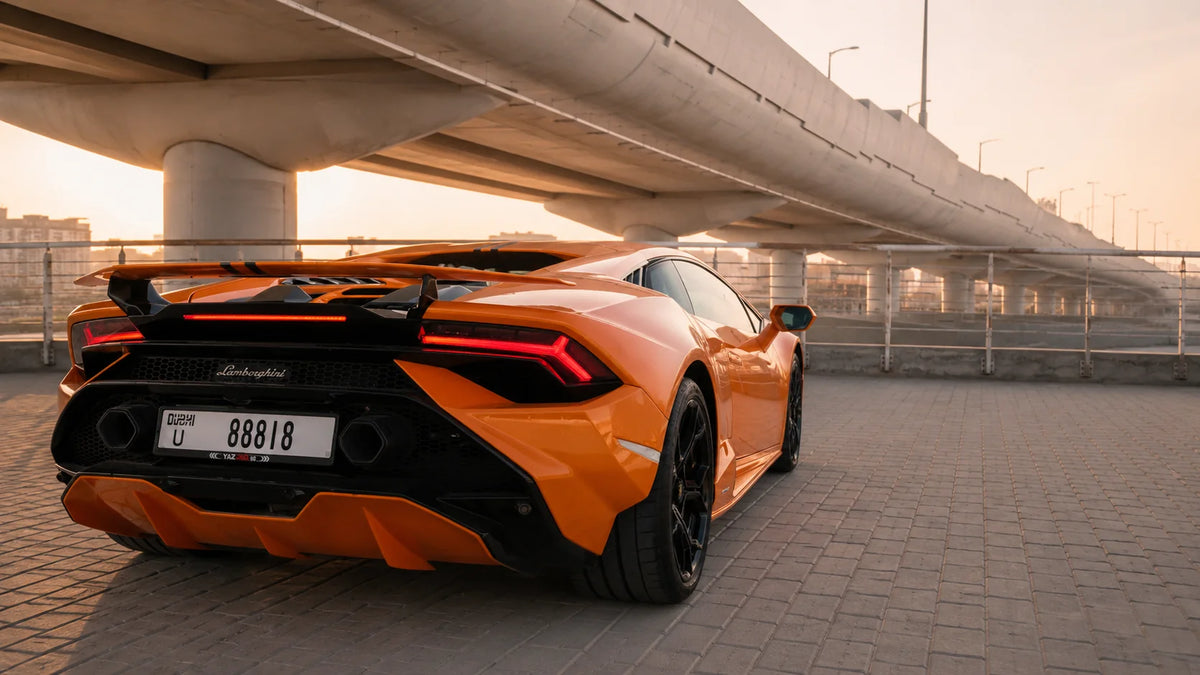 Lamborghini Huracán Tecnica Orange — 05